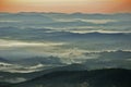 Sea of Ã¢â¬â¹Ã¢â¬â¹clouds at sunrise in the mountains